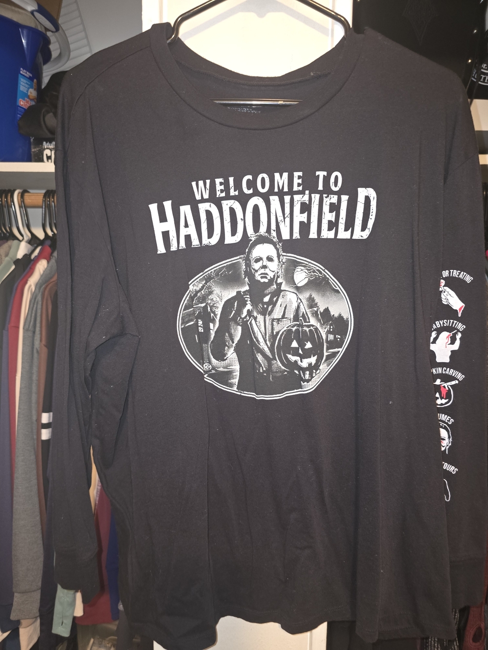 Torrid Halloween Michael Myers Welcome to Haddonfield Graphic Long-Sleeve Shirt